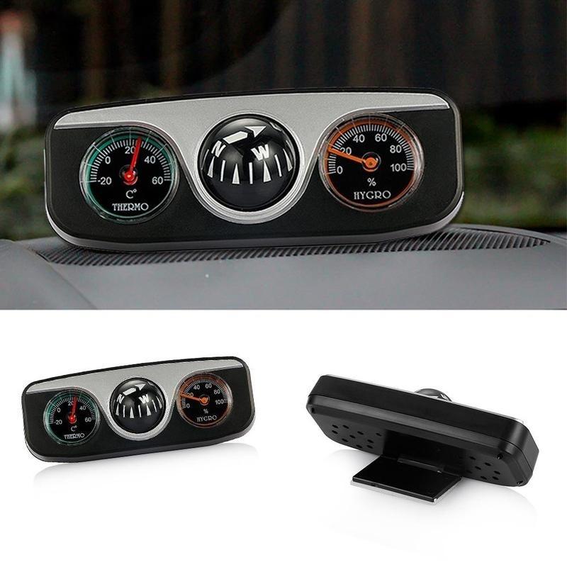 High Quality Digital Clock Compass Thermometer for Car Dash Mount Car Compass