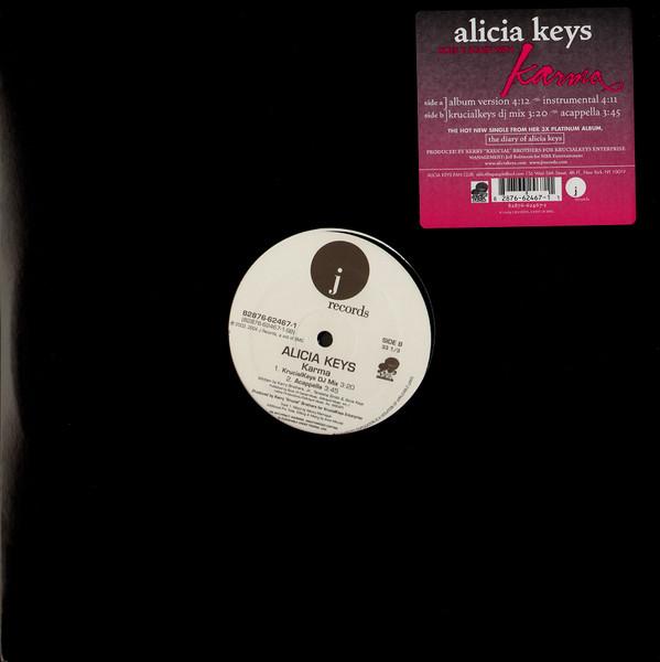 

12inch Record ALICIA KEYS - Karma 82876624671 J Records 2004 US Soul/Funk Used