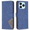 BINFEN COLOR For Infinix Note 40X 5G Phone Cases Wallet Stand Geometry Imprint Leather Cover