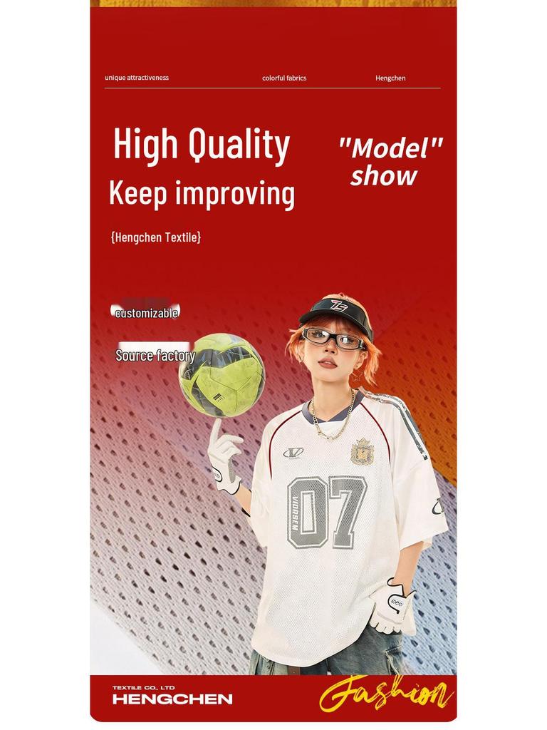 250g Breathable Moisture-Wicking Sports Fabric for Summer