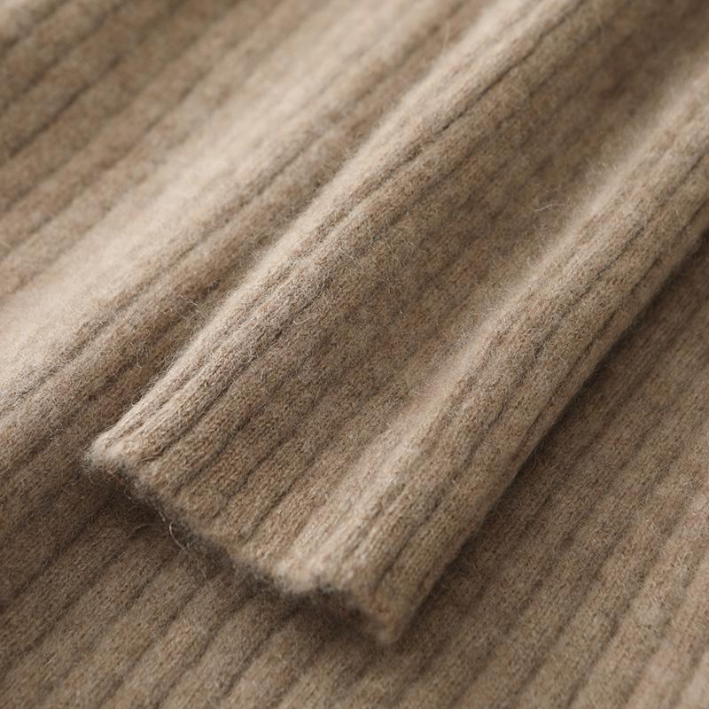 Women Sweater Dress 100% Wool MODERN NEW SAGA O-neck Knit Long Pullover Winter Jumpers Wool Long Dress Female