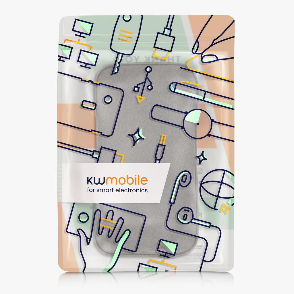 Kwmobile Dust Cover for Marshall Acton III Wireless/Acton 3 - Protective Speaker Cover, Scratch-Resistant, Dust-Resistant, Gray