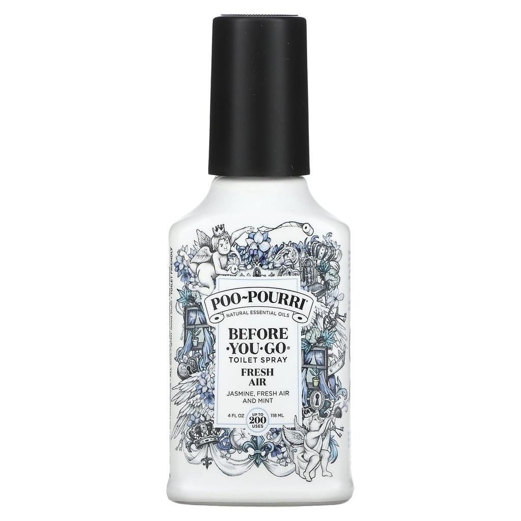 POO-POURRI Before-You-Go® Toil Spray, Fresh Air, 118 Ml (4 Fl Oz)