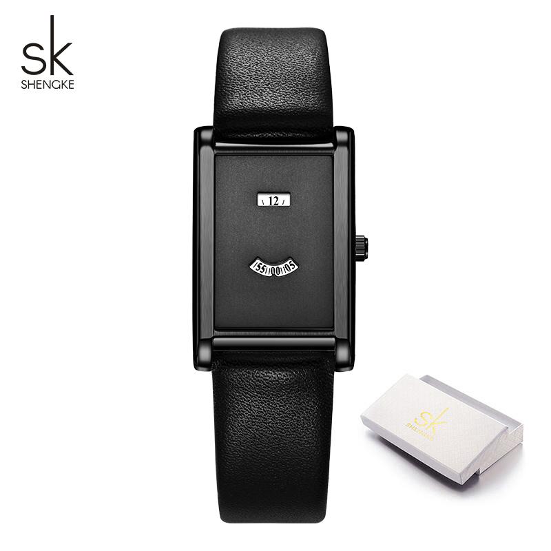 SHENGKE Novo Design Relógios Femininos Estilos Clássicos Originais Relógios de Pulso Quartz Femininos Marca Top Melhores Presentes para Senhoras Relógio