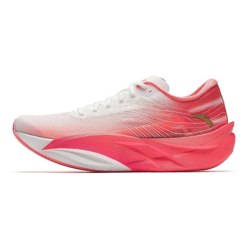 Anta C202 6.0 men marathon running shoes white pink 112515575-1 44