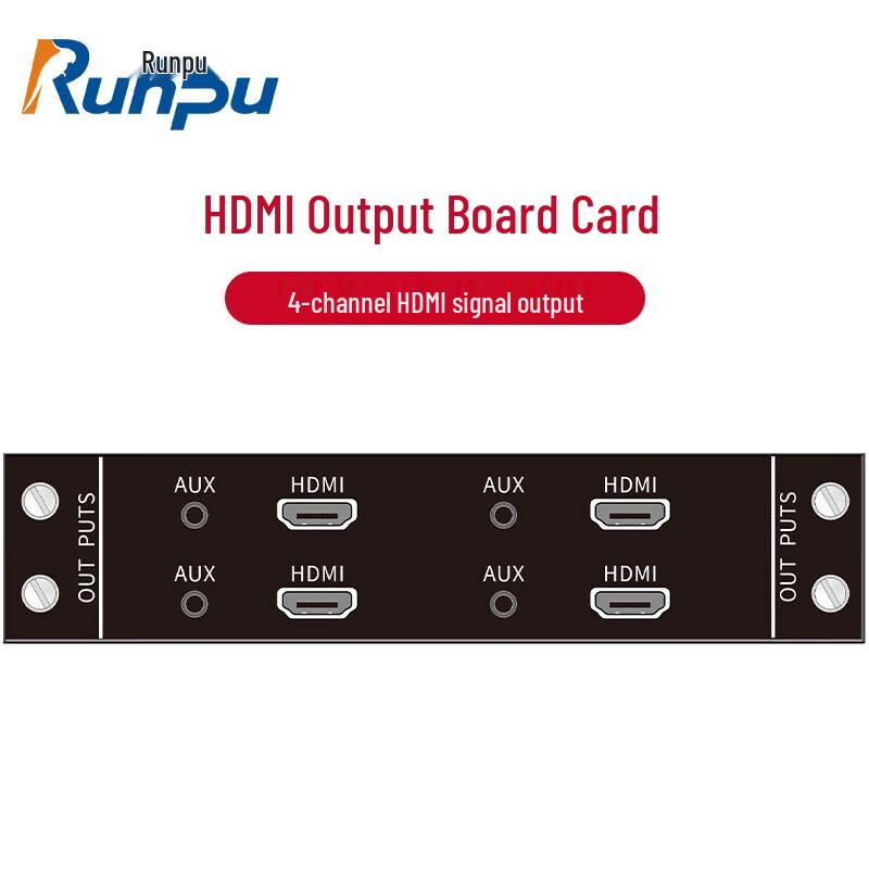 

Runpu HD Seamless Hybrid Matrix Switcher HDMI Output Card (CN version)