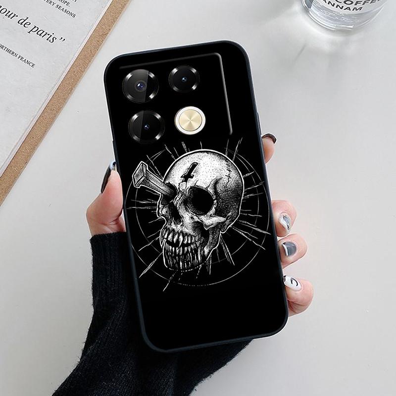 For Infinix Note 40 Pro Case Luxury Painted Back Cover Silicone Soft TPU Phone Case For Infinix Note40 Pro Plus 4G 5G Fundas
