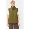 Women's Short Quilted Vest Camel Active Made of Recycled Polyester (360430-3R01) Green