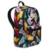Nike Heritage Polyester Backpack Regular Unisex Black & Multicolor Casual HJ8322-010