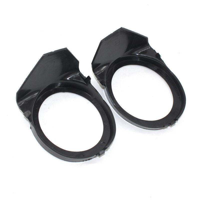 Car Fog Light Lamp Trim Ring Cover Fit for BMW E46 M3 M-Tech 2001-2006 Black
