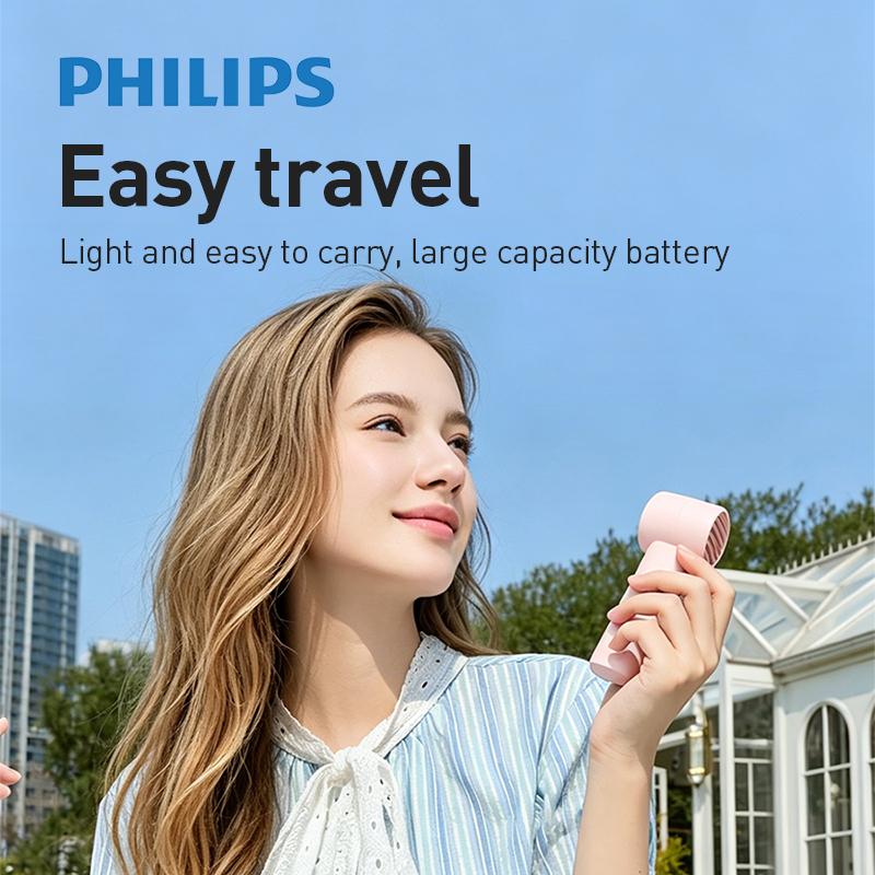 Philips Entry-level Handheld Fan 1200 MA Type-C Charging Mini Fan