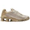 Nike Shox Ride 2 Abrasion Resistant Low Top Running Shoes Men's Silver Brown Sneakers IH3653-095