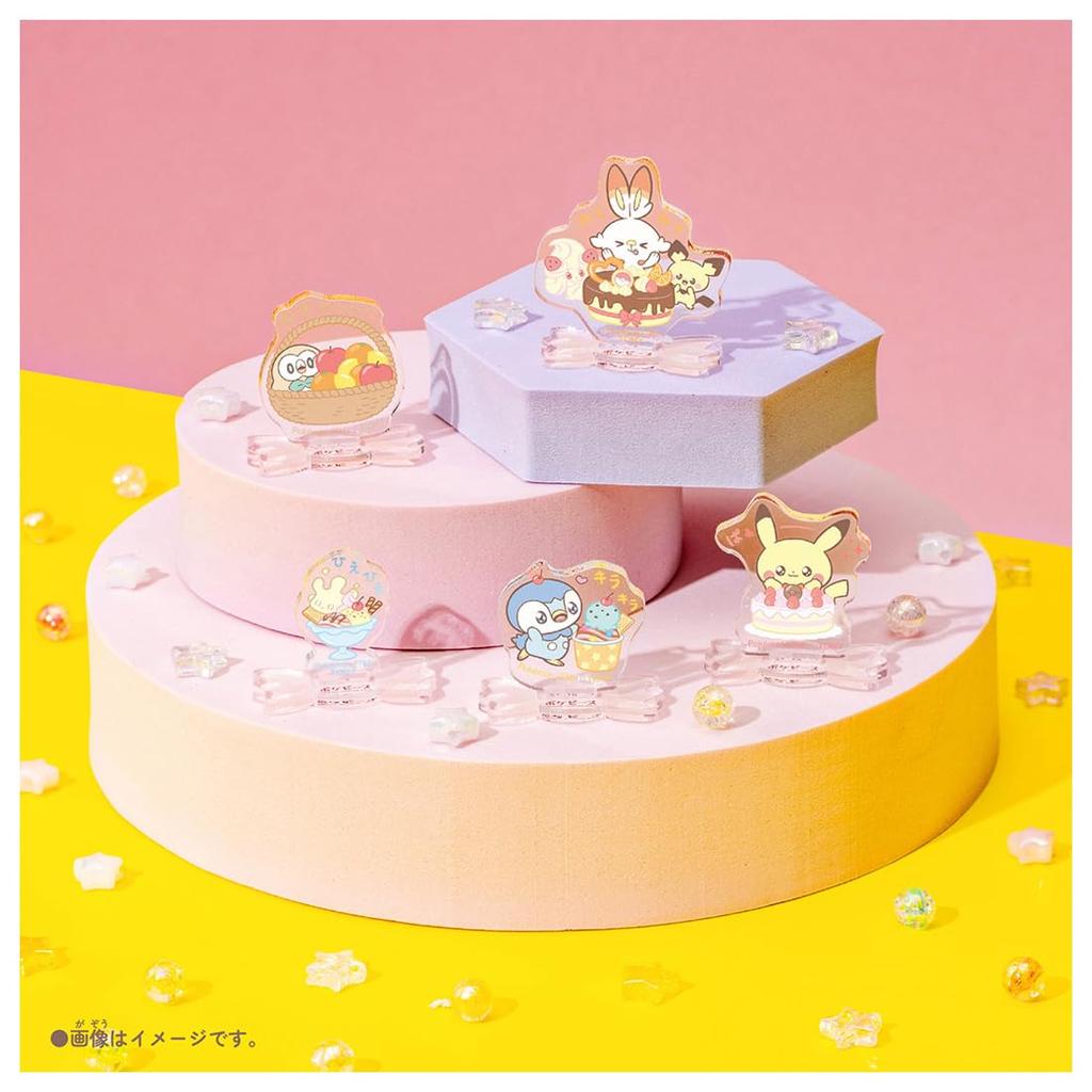 Pocket Monster Pokemon Poke Piece Chokonto Mini Acrylic Stand BOX ~Peace Life~