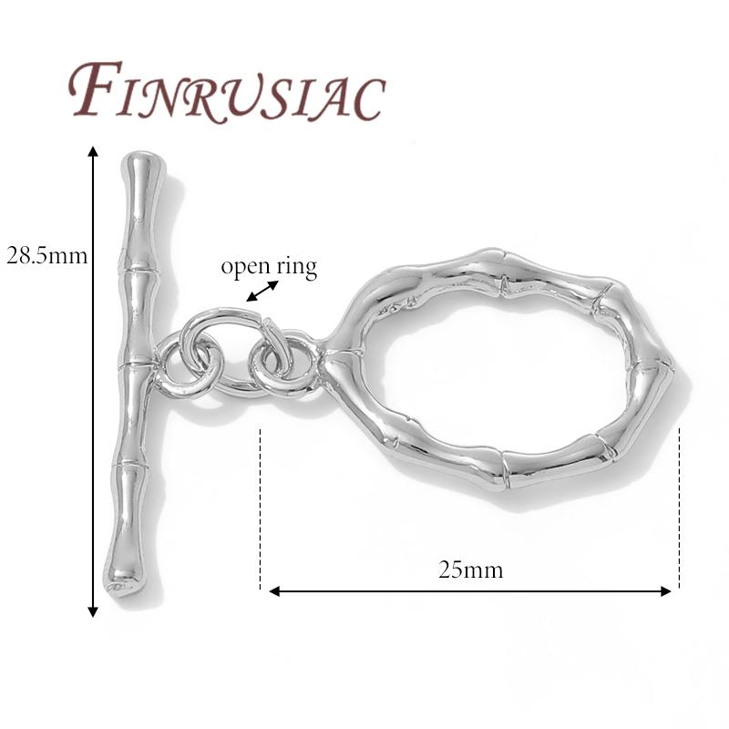 18K Gold Plated Toggle Clasp For Jewelry,Bracelets Locks,OT Clasp For Jewellery,Necklace Clasps Connectors,DIY Accessories