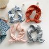 Cotton And Linen Small Square Scarf Silk Scarf Women'S Spring And Autumn New Style Artistic And Versatile Fashionable Temperament Headband Scarf