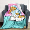 1pc Garfield Soft Skin-Friendly Flannel with Digital Printing, Various Sizes Available for Family, Friends, Birthday044