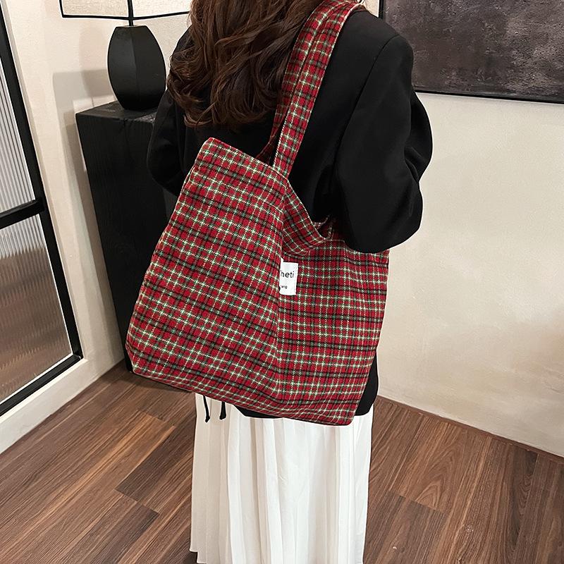 2025 Nytt Leopard Mønster Motedameveske En Skulder Høst og Vinter Koreansk Håndholdt Dameveske Pendlerstil Tote Bag