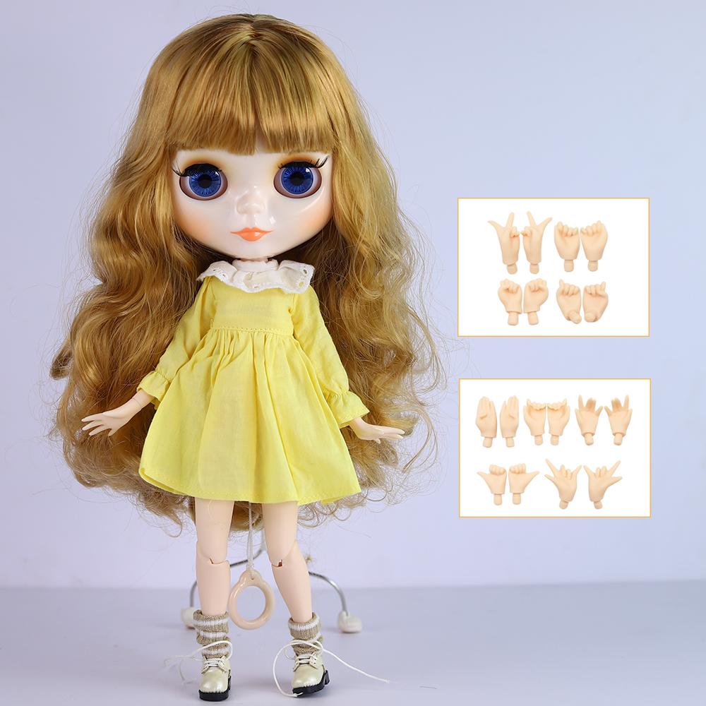 

Кукла ICY DBS Blyth Шарнирное тело 30 см BJD Одежда Обувь Набор рук Модные куклы подарок для девочки full set with hands разноцветный