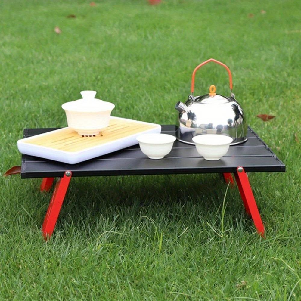 1PC Outdoor Portable Mini Aluminum Alloy Table Ultra-small Folding Leisure Table Tent Camping Table Coffee Table