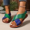 Women's Flat Sandals with Velcro Beach Sandals