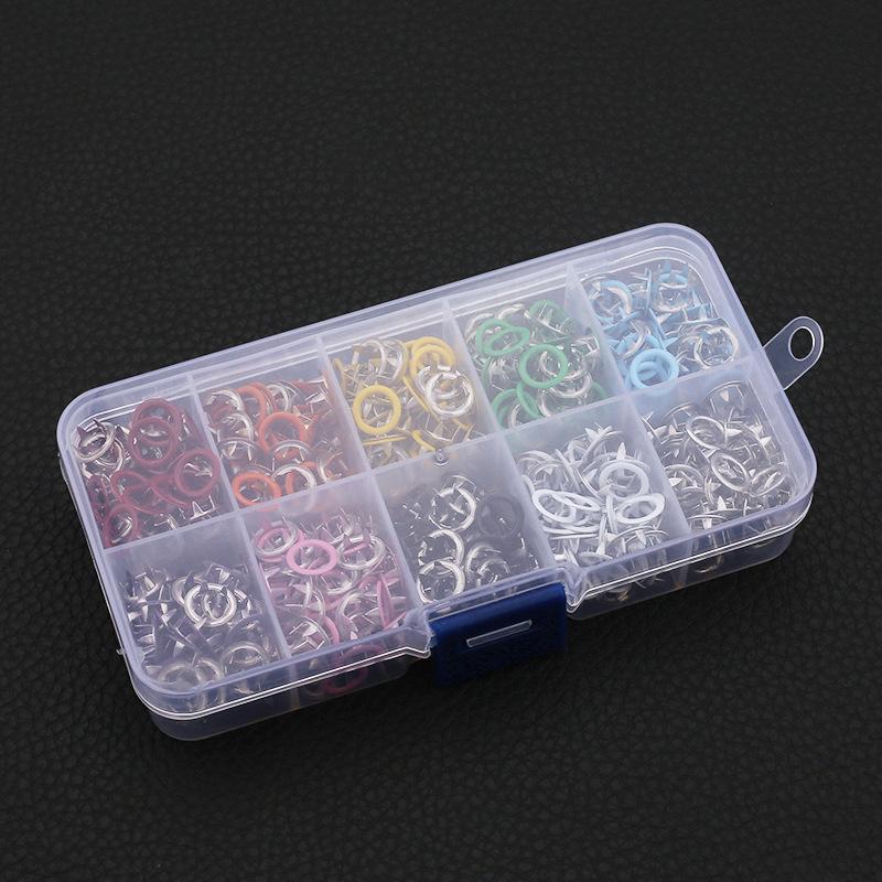 

Инструмент для установки металлических кнопок 9,5 мм для детской одежды - набор ручных щипцов с пятью зубцами с полыми кнопками-застежками типа «папа-мама».