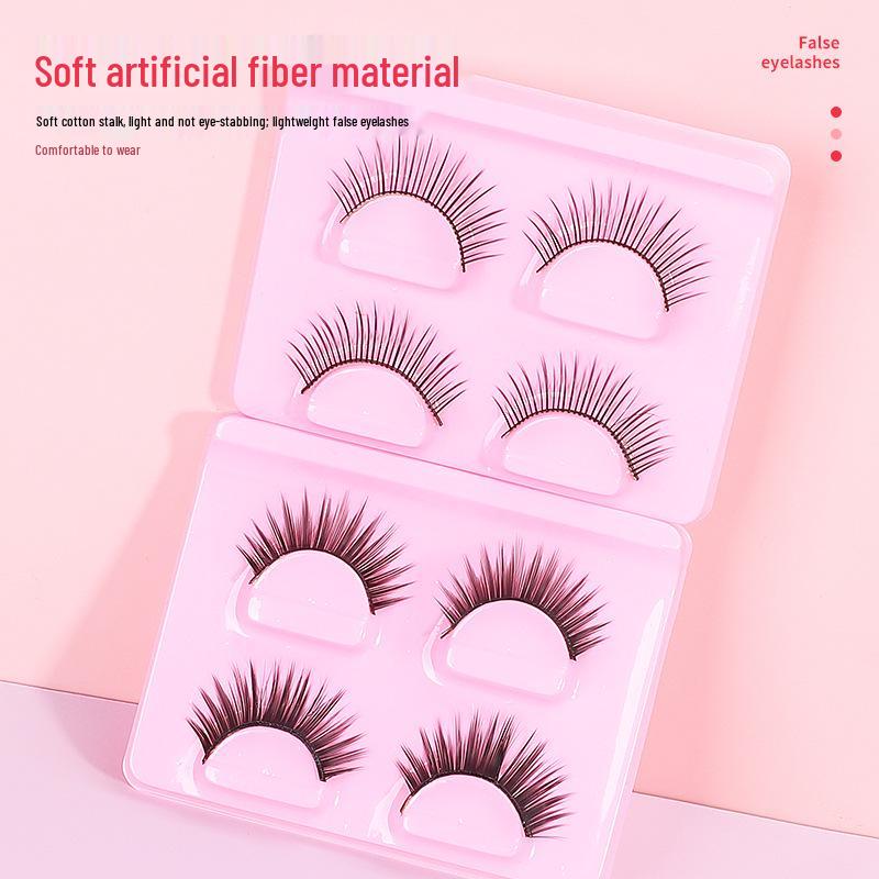 Yizhilian A1010 Thick Natural-Look Long False Eyelashes for Makeup
