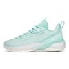 Anta Light Cavalry 7 Shock Absorption Non-Slip Wear-Resistant Low-Top Basketball Shoes Men Basketball Shoes Green White 112221606-3