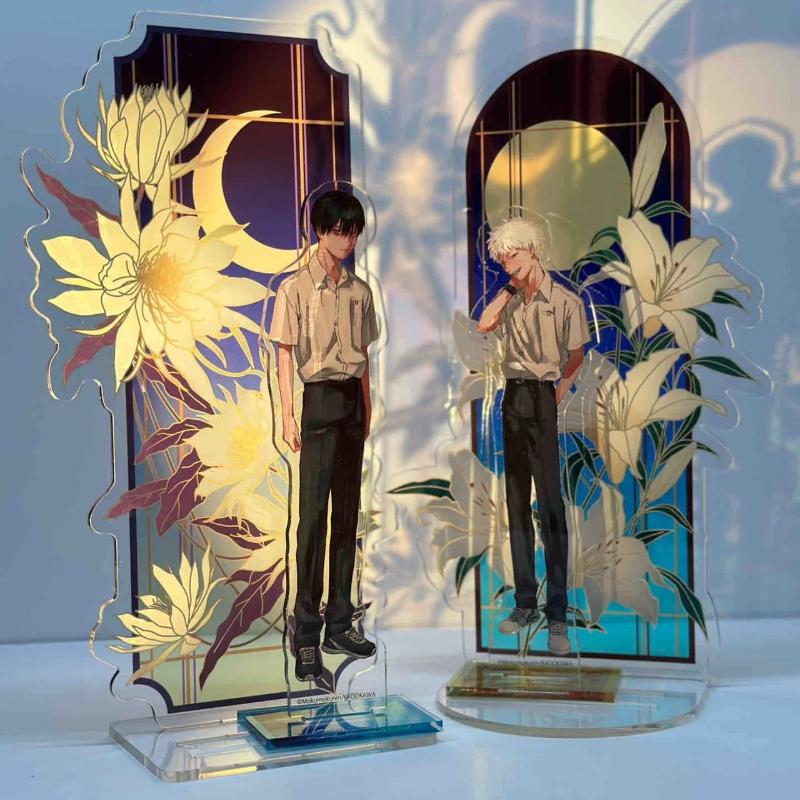 Premium 10cm The Summer Hikaru Died Acrylic Model Stand Hikaru Yoshiki Desktop Ornament Anime Fans Collection Gift 2025