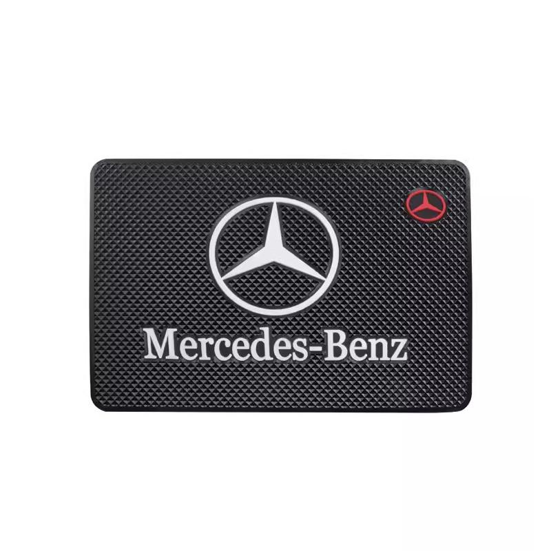 Car Dashboard Anti-slip Mat Auto Coaster Non-Slip Water Cup Drink Pad For Mercedes Benz W205 C300 W203 W206 W124 W126 W140 W168