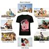 Sweet Heart Coffee Donut Better Together Graphic Casual Top Pure cotton T-shirt