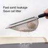 Hollow Out Comfortable Grip Fast Leak Small Holes Multifunctional Shovel Sand Hanging Hole