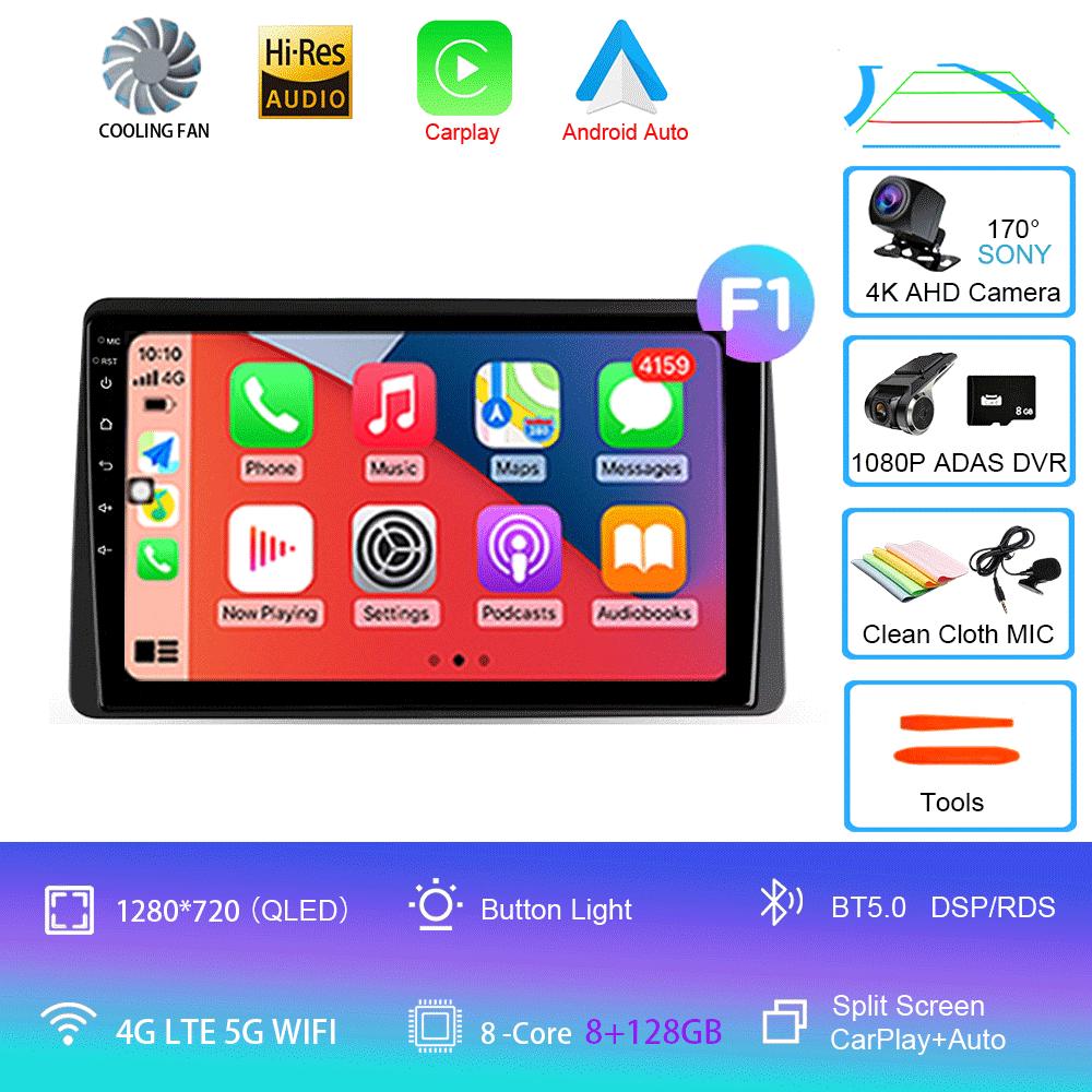 Android 14 Car Radio For Renault Duster HM 2 II 2020 - 2025 Arkana 1 I 2019 - 2025 Multimedia Video Player Navigation Stereo GPS