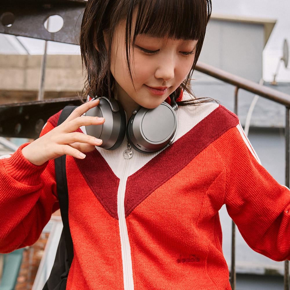 Diadora Montello Knit Track Jacket Red