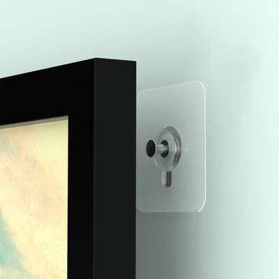 Transparent Wall Nail Traceless Wall Hangers Nail Free Adhesive for Mount Wall Shelf Picture Hanging Kitchen