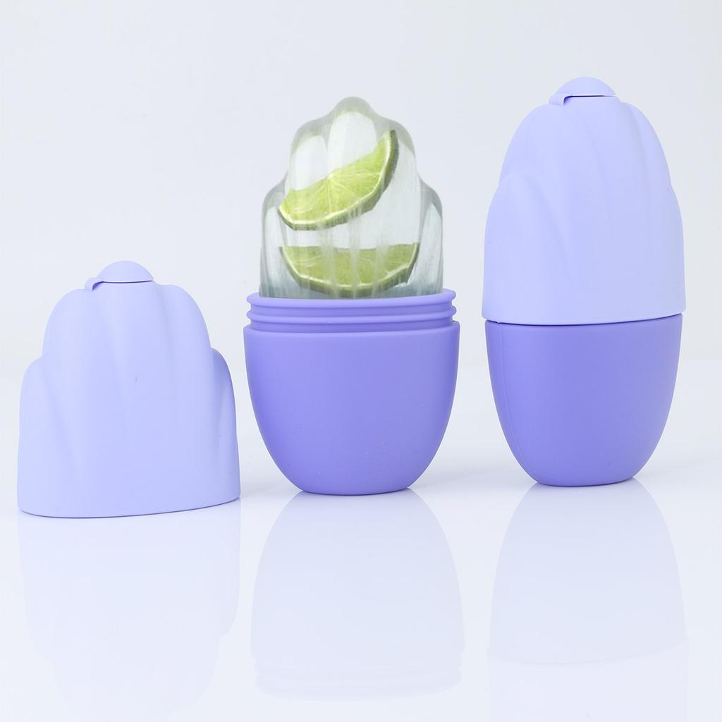 Ice Cube Roller for Face Eyes,Reusable Silicone Ice Mold,Womens Gifts,Face Massager Roller Puffiness Migraine