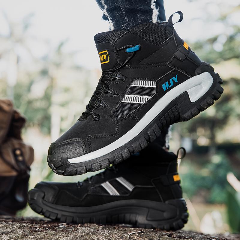 Military Running Shoes Ankle Boots Men Outdoor Climbing Shoes Man Boots Winter Thickness Shoes for Men Mens Desert Boots