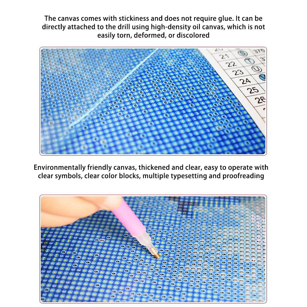 Zestaw do haftu DIY Pejzaż Drukowany Obraz Zawieszka Akcesoria Gospodarstwa Domowego Dekoracja Ścienna Przedpokój Haft Dekoracja Domu