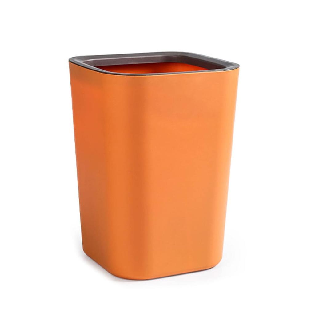 Trash Can,Trash Can Press Trash Bag Waste Paper Basket Garbage Container for Home Kitchen Living Room Office Bathroom Trash Bucket,