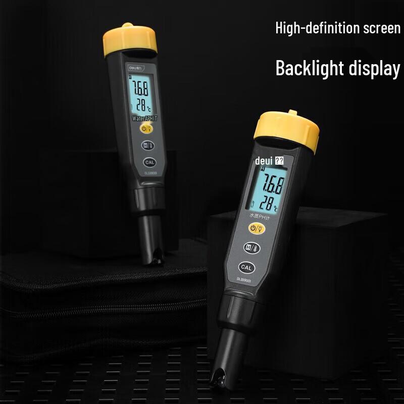 Deli Outdoor Digital Water Quality pH Meter Pen