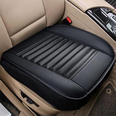 1PC Car Front Seat Cover PU Leather Non-slip Car Seat Cushion Cover for Four Seasons