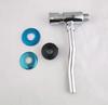 Hot Sale Chrome Brass Body Brass Flushing Cartridge Self Closing Urinal Valve for Restroom