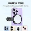 3 In 1 Universal Smartphone Camera Lens Selfie Mirror Clip Kit for IPhone 15 Phone HD Reflective Mirror Holder with Storage Bag