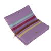 Tsumori Chisato Colorful Landscape Flap Long Wallet, Lavender