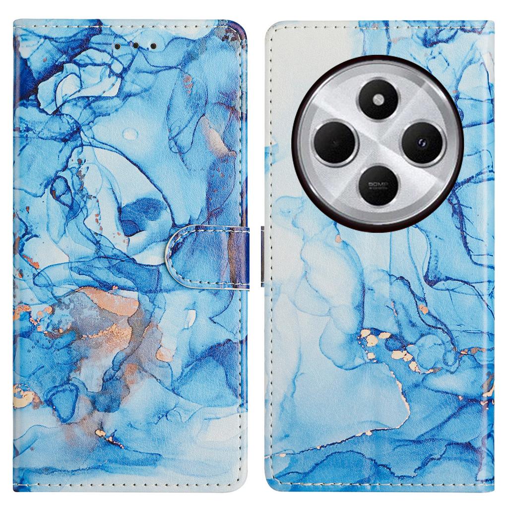 Leather Case For Xiaomi Redmi 14C 4G/Redmi A3 Pro 4G/Poco C75 4G Pattern Printing Wallet Stand Flip Phone Cover