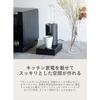 CB Japan Kitchen Storage Appliance Rack with Drawers, Black, 20kg Weight Capacity, Pot Stand (mlte PS) Black