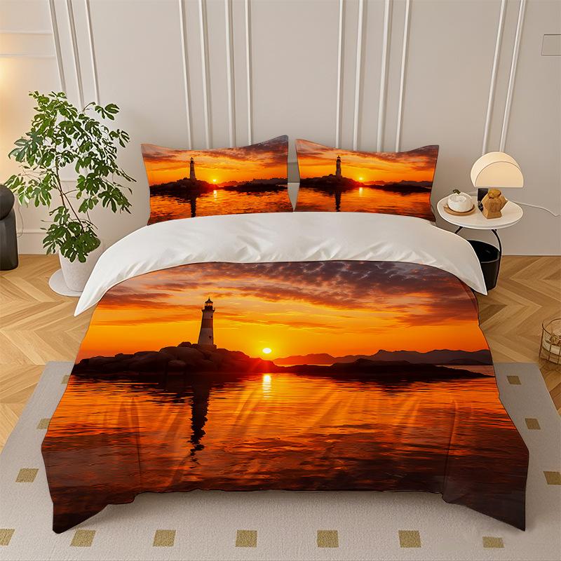 Quilt Cover Three-Piece Quilt Cover Set 07