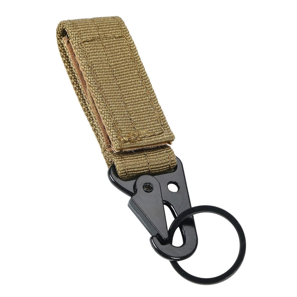 Outdoor Hanging Nylon Webbing Buckle Multifunctional Mountaineering Buckle Climbing Camping Tool Accessory Carabiner