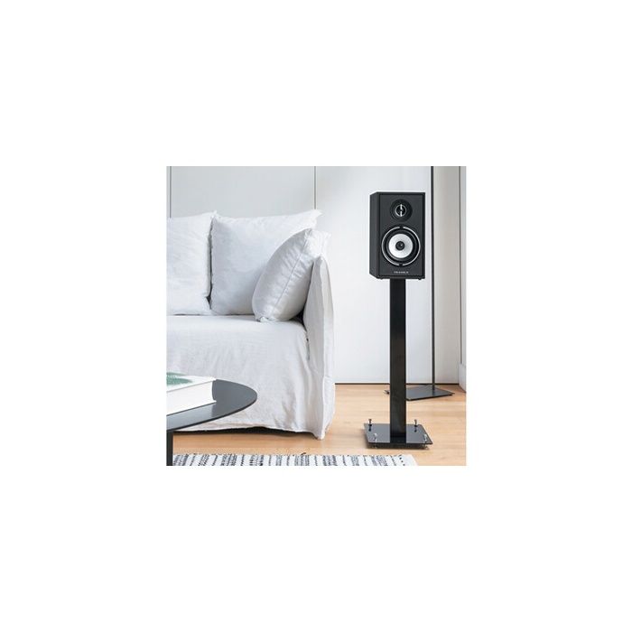 Pieds pour enceintes - triangle - s02 noir - pack de 2 - câble réseau - téléphonie