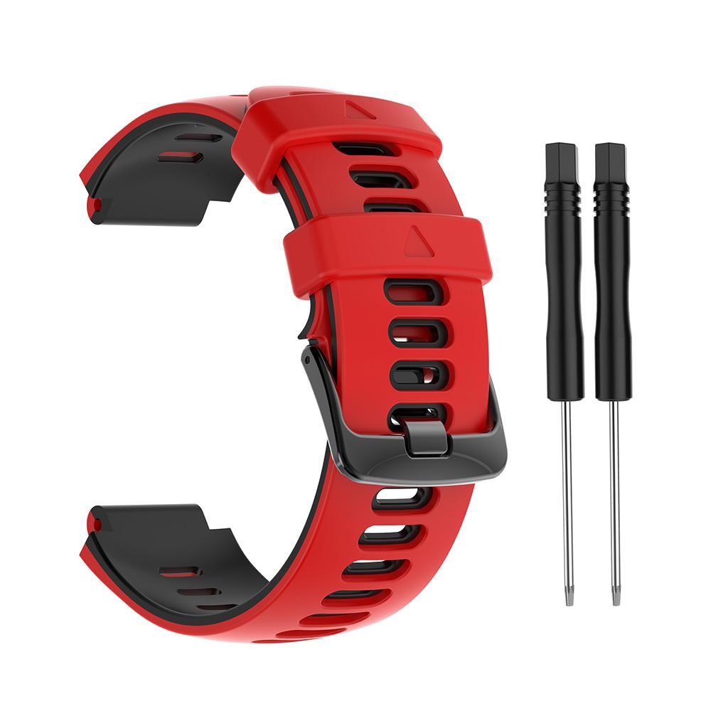 Silicone Band Adjustable Smartwatch Bracelet Compatible for Garmin-Forerunner 735xt/235lite/630/230 Soft Strap Wristband