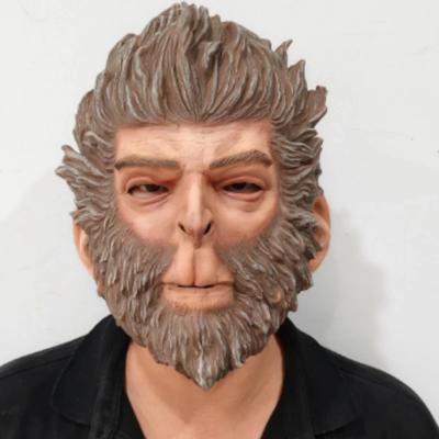 Hei Wu Mythische Maske, Qi Tian Da Sheng Maske, Lustiges Affen-Headset, Halloween Spiel COS Requisiten, Halloween Dekoration